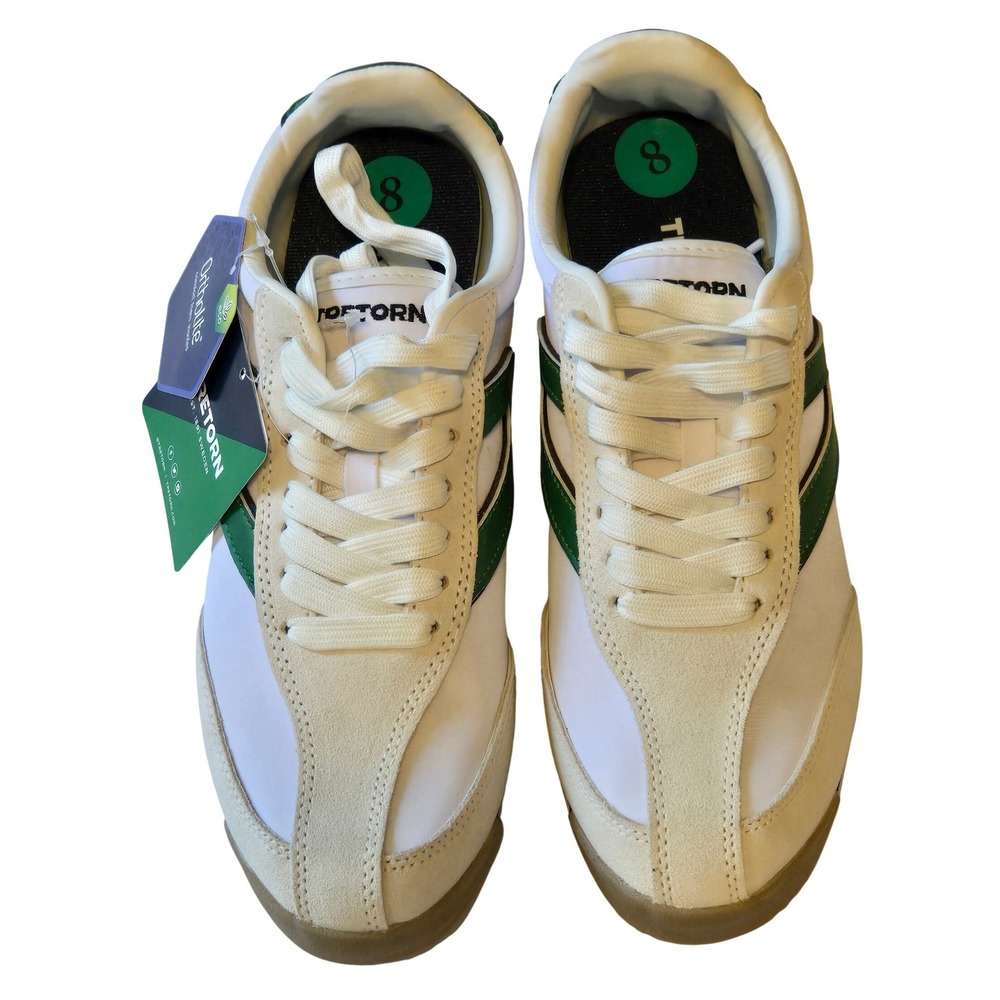 Tretorn Kristine Elite G Sneakers Women's Size 8 White Green Leather - Picture 10 of 10